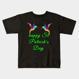 St Patrick's Dabbing Leprechaun Kids T-Shirt